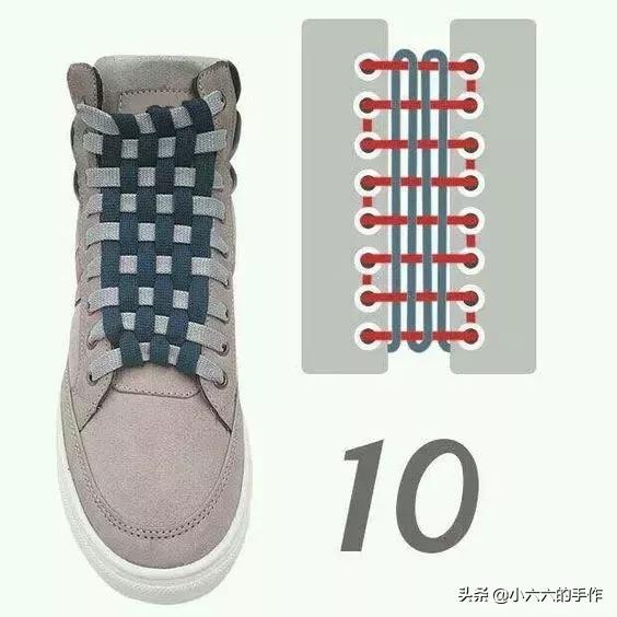 篮球鞋怎么系鞋带，安踏篮球鞋怎么系鞋带（几十种炫酷的鞋带系法）