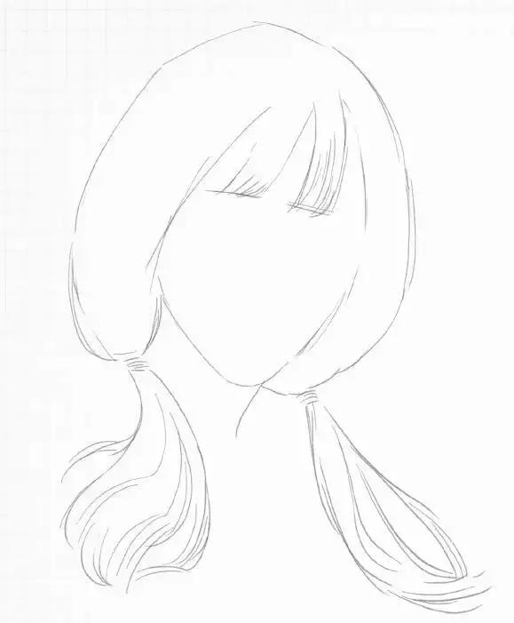 素描头像女生唯美，素描少女.微信（为你喜欢的小姐姐画幅画）