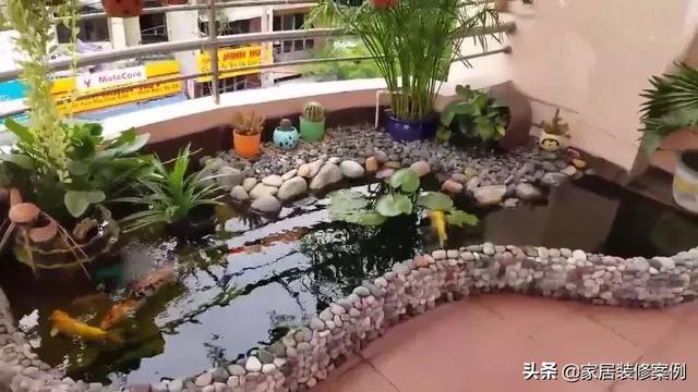 阳台摆放鱼缸设计效果图，阳台鱼缸装修效果图大全（让外人一看就觉得你是个土豪）