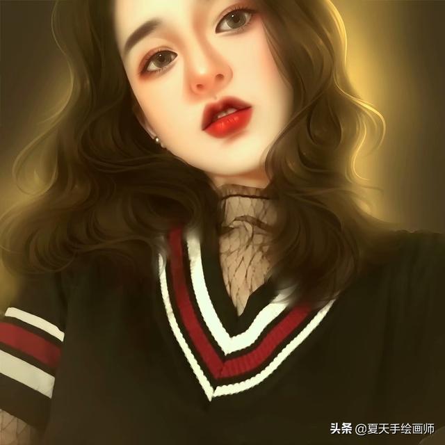 暗黑少女，微信头像，暗黑少女（暗黑系列微信女性头像）