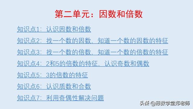 因数和倍数的概念，因数和倍数的概念是什么（因数和倍数知识点3）