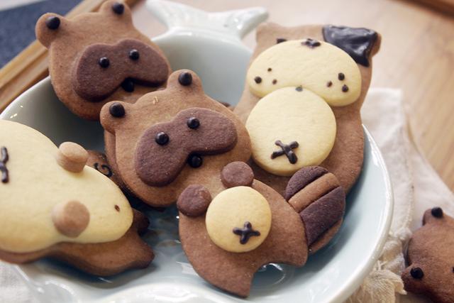 可爱小动物饼干图片，动物饼干的图片（日本超人气动物饼干）
