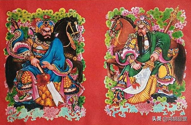 古代门神是哪两位，我国门神除过秦琼敬德赵云马超外