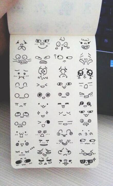 如何画手账简笔画，怎么画手账本简笔画（做手账常用的简笔画表情教程）