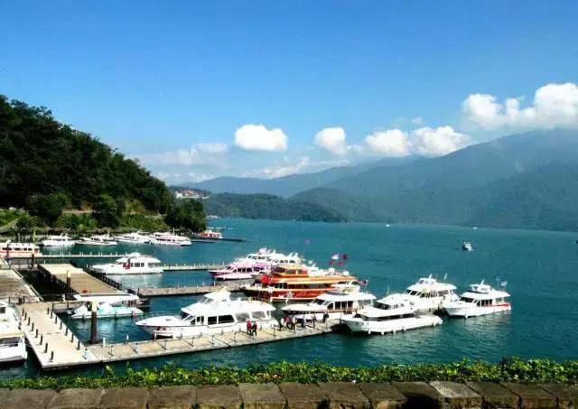 日月潭图片全景，日月潭攻略（南北形合日月潭）