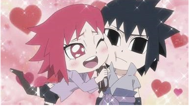 春野樱和佐助甜甜的恋爱，微信头像，春野樱和佐助甜甜的恋爱（火影忍者中喜欢佐助的5个美女）