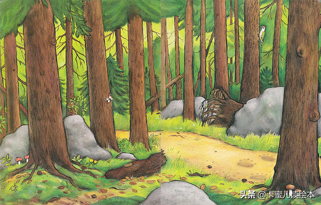 英文绘本小故事，英语绘本故事（Gruffalo》咕噜牛的故事）