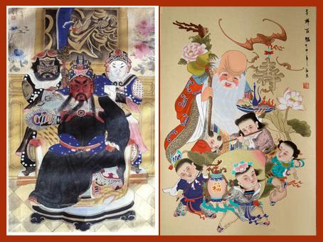 扑灰年画，扑灰年画图片（中国一绝《扑灰年画》汉族传统民间艺术）