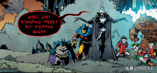 dc蝙蝠侠狂笑之蝠，狂笑蝙蝠一共召集了多少位蝙蝠侠