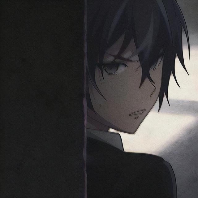 动漫二次元男生头像，二次元动漫男生头像，一对两张微信（很好看比较精致二次元男头）