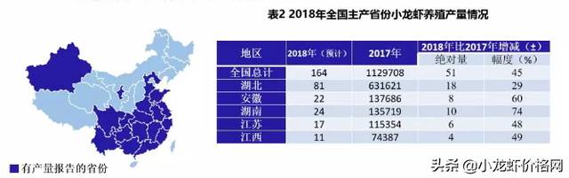 中国大龙虾最多的地方在哪里，大龙虾中国有什么地方（中国养虾量最大的省份）