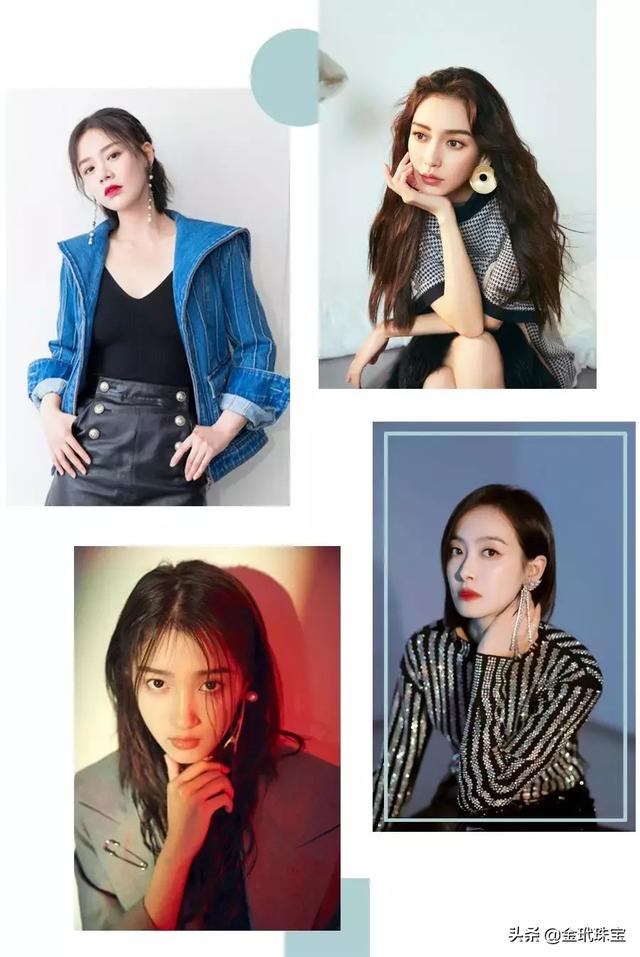 长脸必备耳环图片，长脸高颧骨适合什么耳饰（我这个大长脸终于也戴对了耳环）