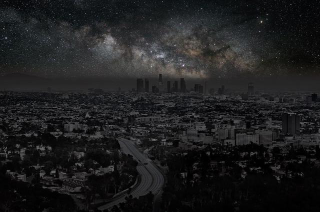 唯美星空头像背景图/摄影师LosAngelesArt ​​​微信，唯美星空头像背景图/摄影师LosAngelesArt ​​​（当灾难惊醒沉睡的城市）