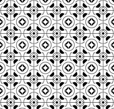 四方连续是什么意思，装饰纹样中二方连续和四方连续到底是什么样的呢