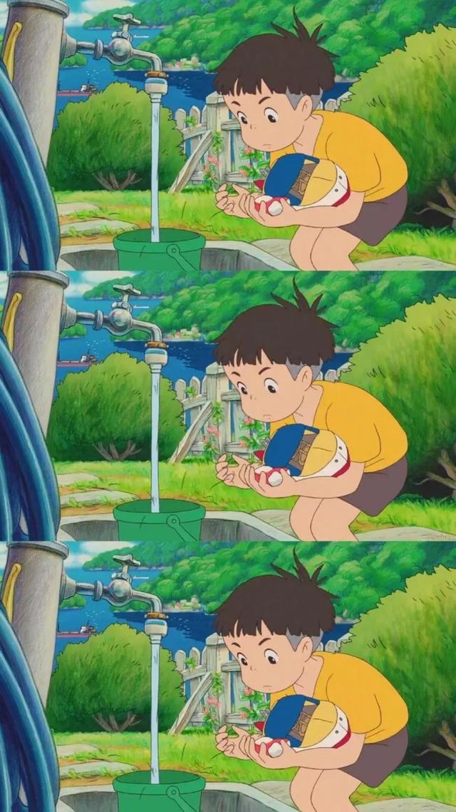 波妞和宗介图片，波妞和宗介，微信头像（波妞喜欢宗介，而我喜欢你）