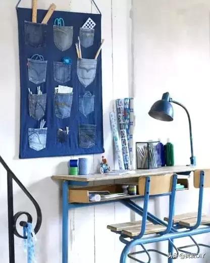 牛仔裤旧物改造，牛仔裤旧物改造坐垫（牛仔裤改造第二波）