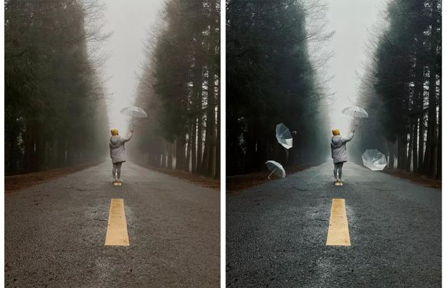 snapseed悬浮照片教程，snapseed倒影怎么做（一个人也能拍出超有趣的悬浮照片）