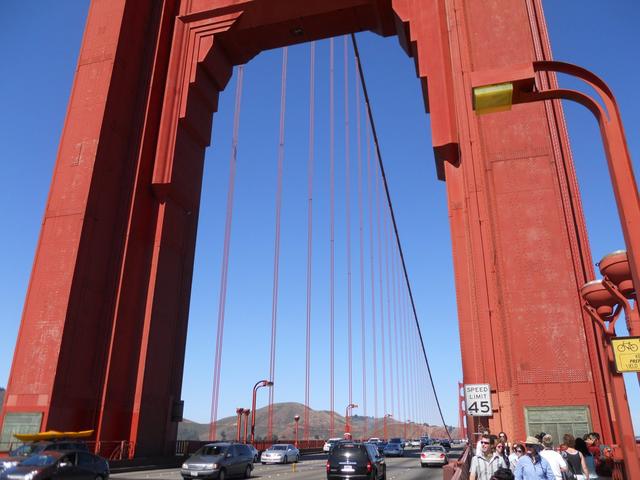 美国旧金山大桥，美国旧金山好玩吗（美国旧金山著名的大桥）