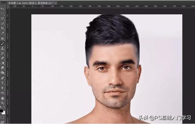 photoshop 换发型教程，ps发型怎么换