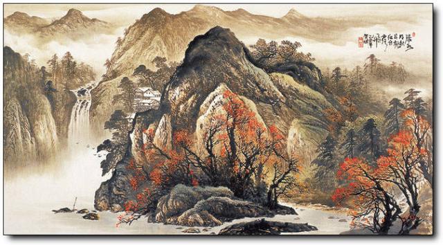 国画山水画作品欣赏，十大著名山水画作品欣赏（国画山水）