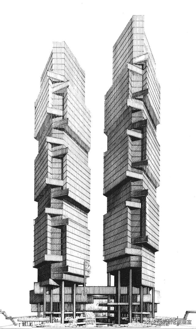 建筑手绘简单，建筑手绘入门（这位建筑大师的神级手绘）