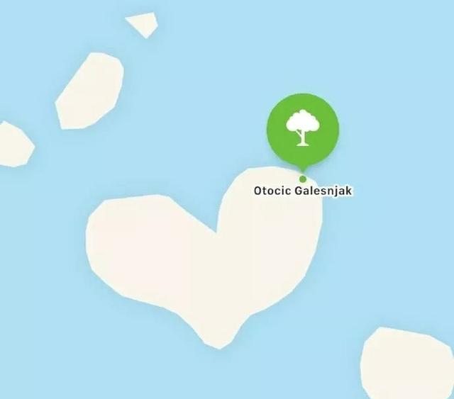 otocicgalesnjak在哪个国家，OtocicGalesnjak这个单词怎么读这个心形的小岛有没有人去过