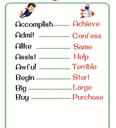 英语同义词翻译大全，英语四六级——英语考试必备