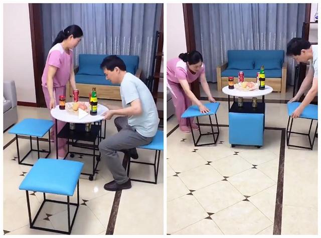 什么是折叠家具，有哪些多功能折叠家具（老俩口蜗居36㎡居室）