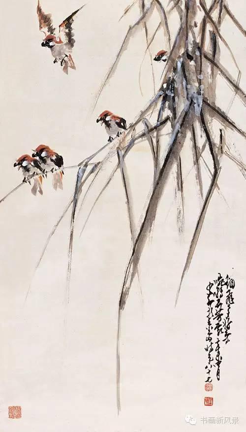花鸟草虫大全，赵少昂花鸟草虫精选66幅