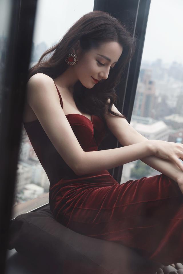 没有想过当女神的迪丽热巴确是无数人的女神