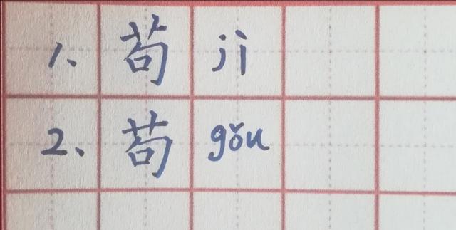一丝不苟的苟是什么意思，一丝不苟是什么意思（“茍”和“苟”我们并不是双胞胎。）