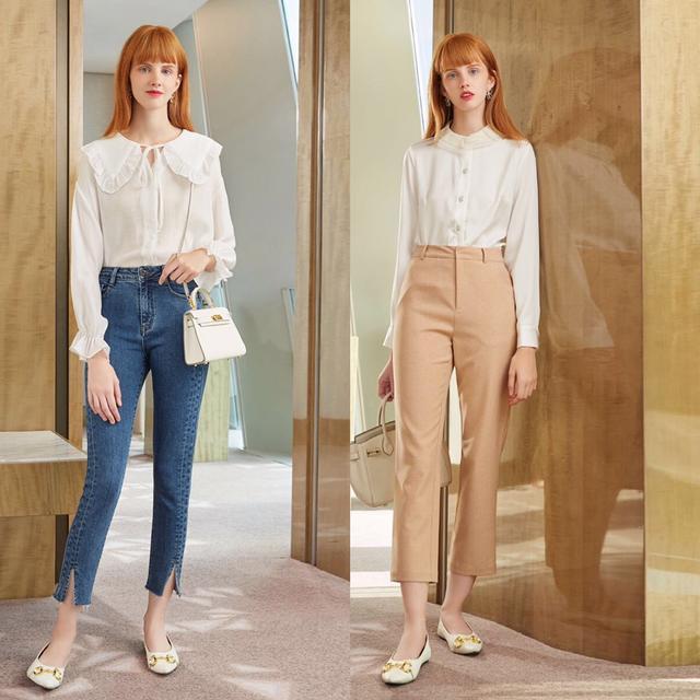 很流行的轻复古女装照着穿就够美，复古女人味搭配示范