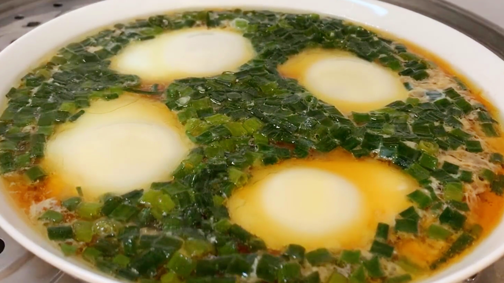 圖片[5]-【蔥花蒸雞蛋】做法步驟圖 自己做不到5元 營養又解饞-起舞食譜網