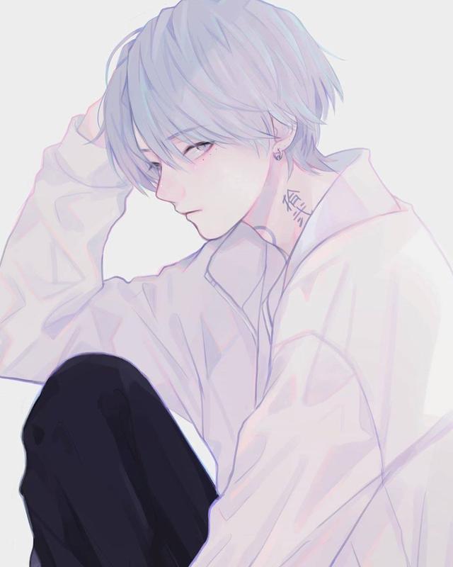 戴眼镜的可爱小正太，微信头像，戴眼镜的可爱小正太（喜欢这种画风的漫画头像）