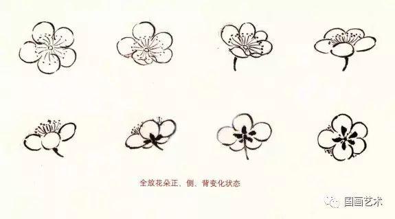 怎么手绘梅花简笔画，梅花简笔画 手绘（梅花基础画法讲解）