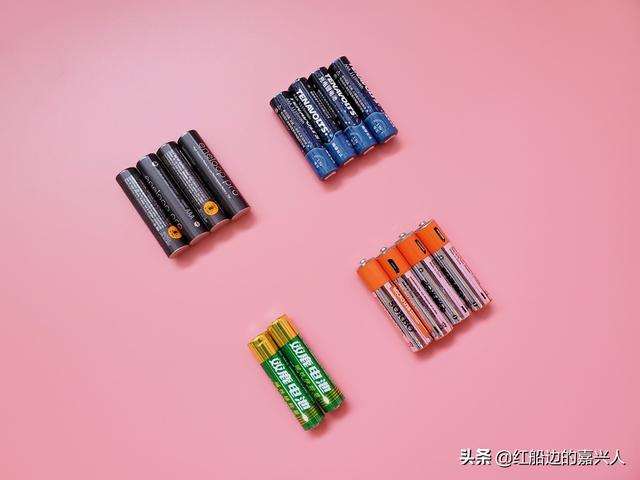 1～7号电池图片，五号电池和七号电池的图片对比（自用四款7号电池横向简评）