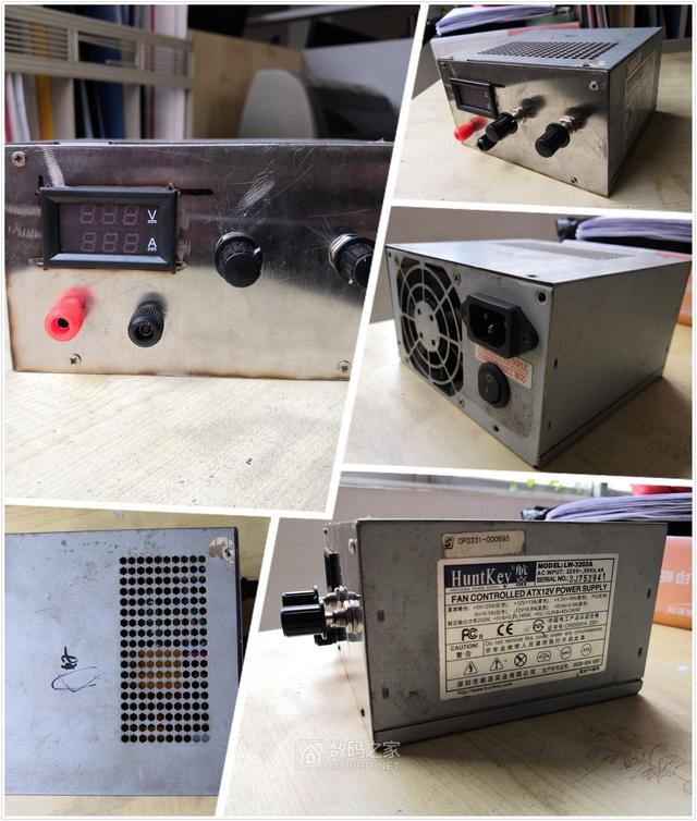 atx电脑电源维修图解，0~10A的ATX电源改可调电源全过程