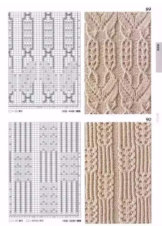 织围巾的花样，围巾编织花样5000款式（织毛衣、围巾、帽子、手套编织花样图纸大全）