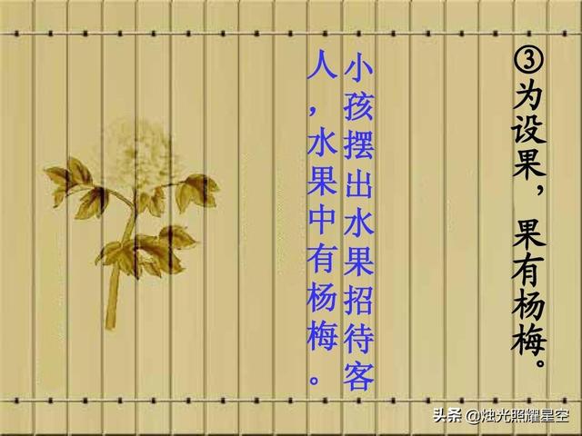 杨氏之子的意思，世说新语的杨氏之子的意思（五年级下册语文第21课《杨氏之子》教材解读与学法指导）