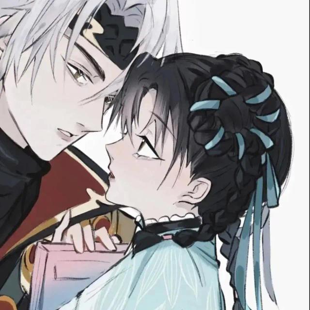 王者情侣头像一男一女情头q版，爆好看的王者荣耀男女头像、情侣头像