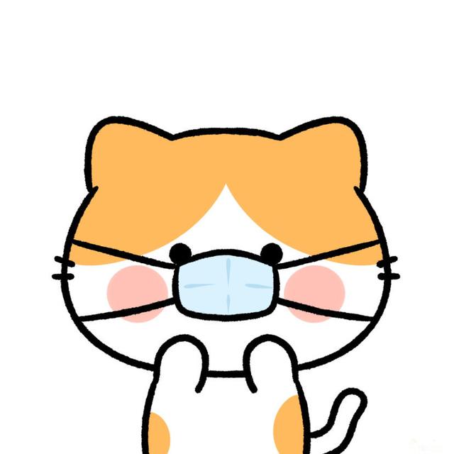 戴口罩的卡通图片，ㅤ|戴口罩卡通头像微信（戴口罩的小动物卡通头像）