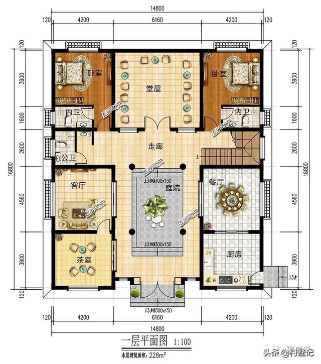 好风水房屋设计图，恨不得马上回家建