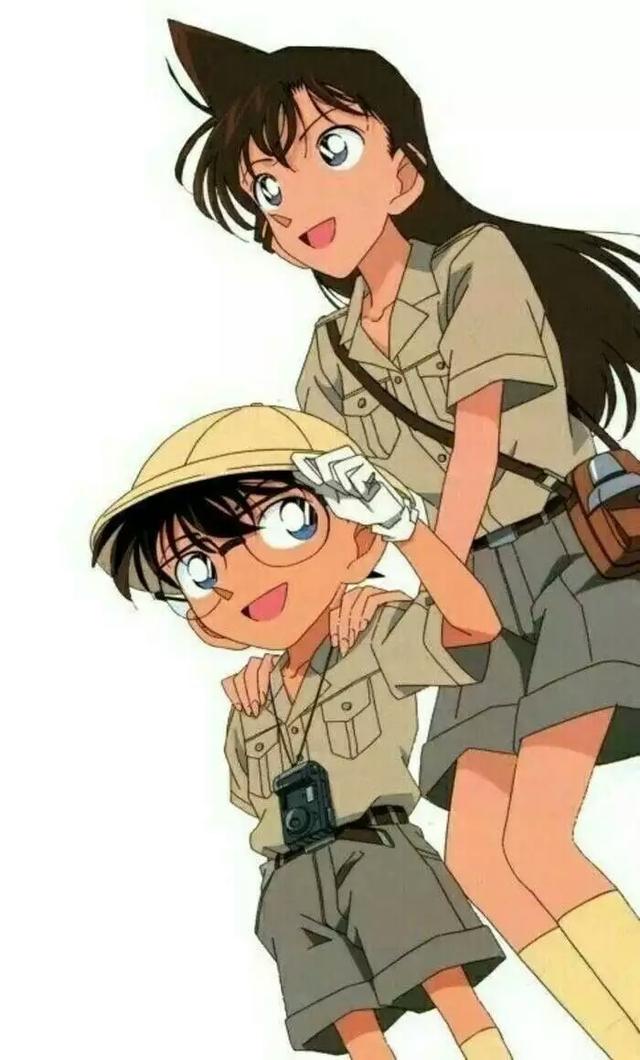 新兰情头一对两张，爱了爱了，微信头像，新兰情头一对两张，爱了爱了（start）