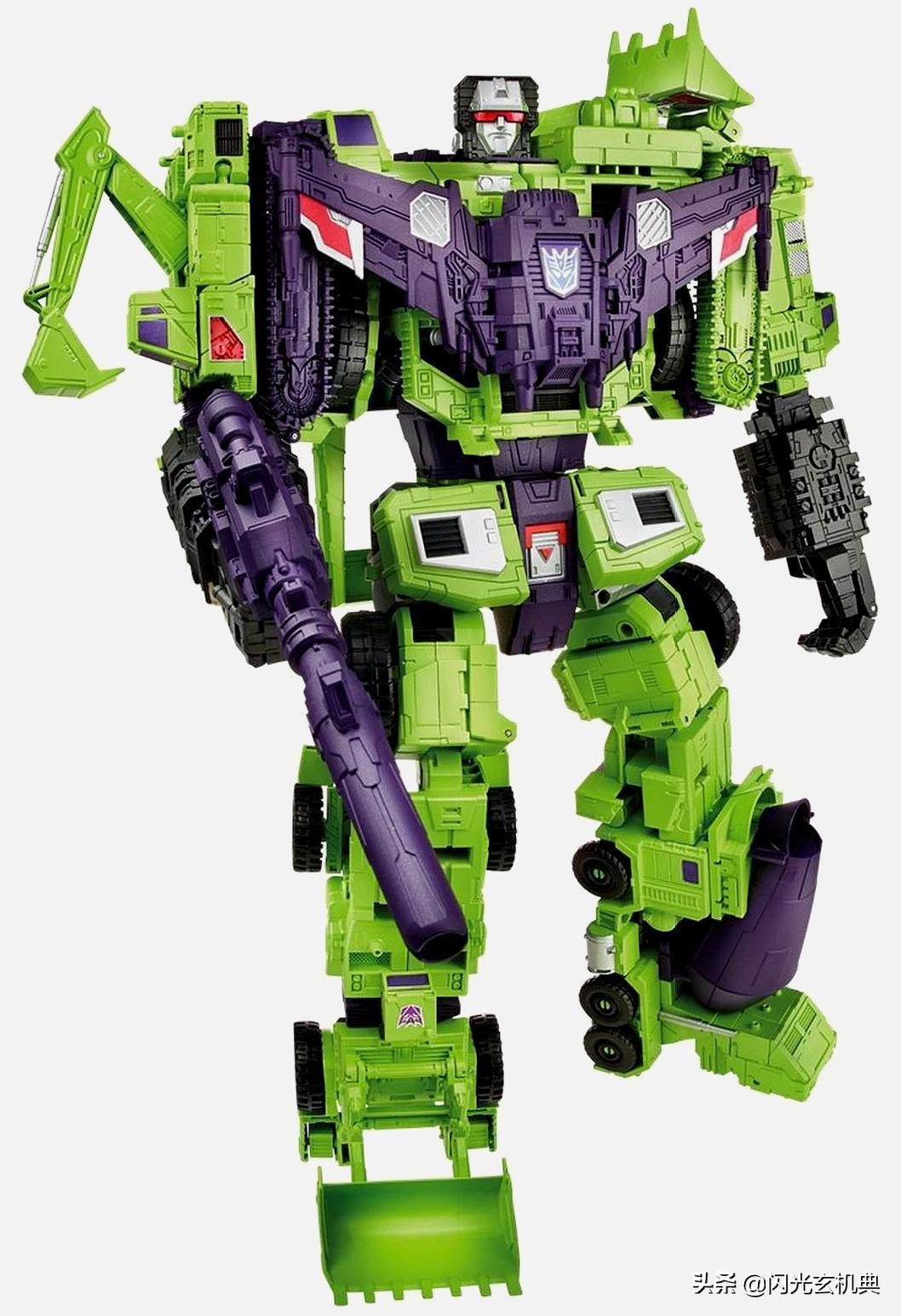 变形金刚动漫人物:"合体战争"中的巨型组合金刚