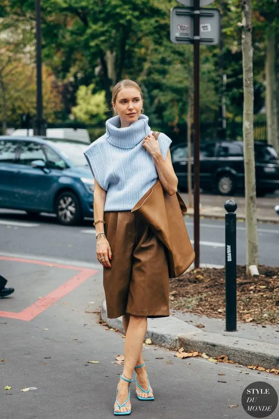 腿粗穿什么短裤，腿粗应该穿什么样的短裤（显瘦竟靠一条“大短裤”）