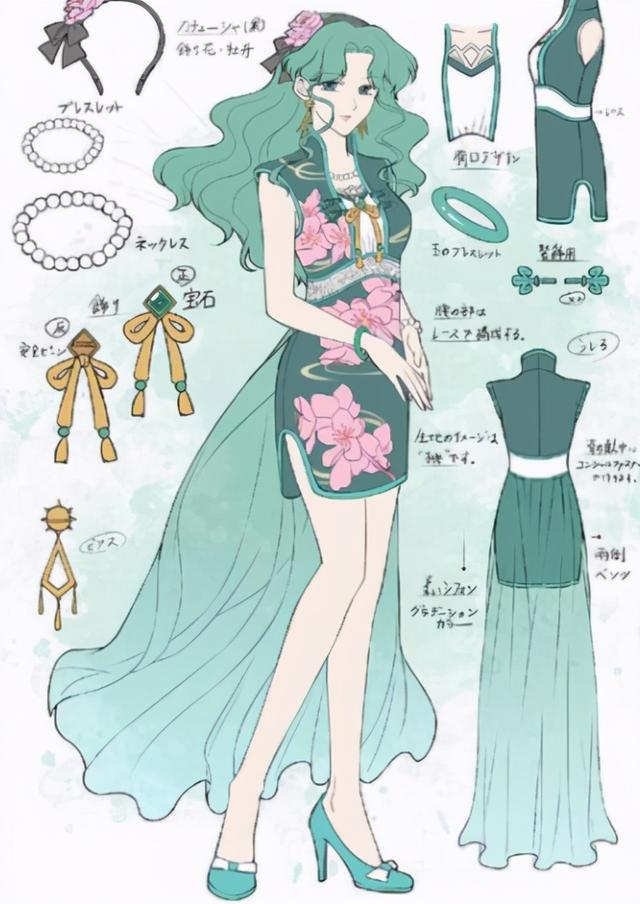 动漫女头 旗袍/可爱/优质，微信头像，安奈：动漫女头 旗袍/可爱/优质（当美少女战士穿上旗袍）