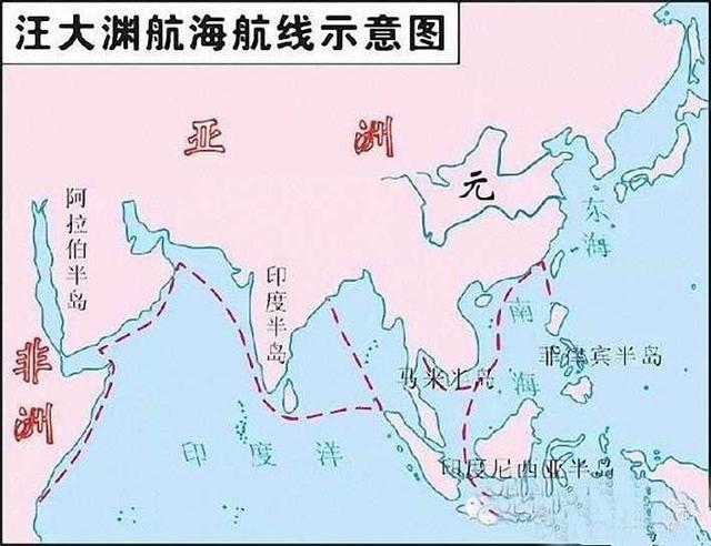 明朝时期绘制的世界地图，明朝时期出现了一幅世界地图