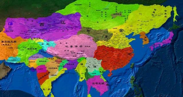 成吉思汗打的天下地图，成吉思汗打的天下地图有多大（成吉思汗打下的领土都包含了现代哪些国家）