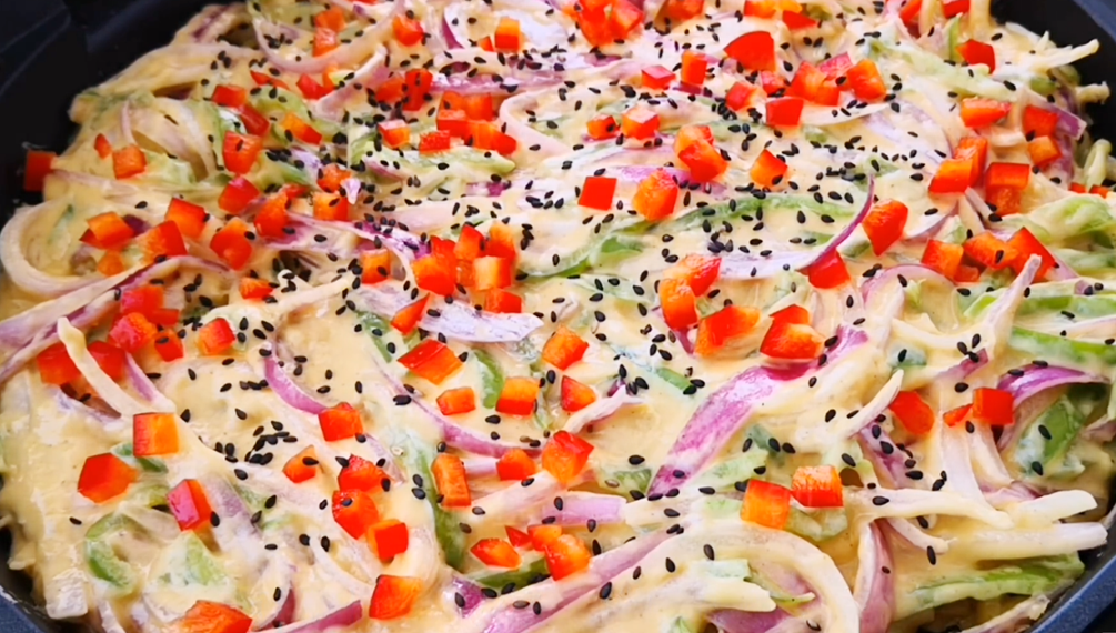 圖片[5]-【洋蔥雞蛋烙餅】做法步驟圖 不炒不腌不涼拌 孩子隔天就想吃-起舞食譜網