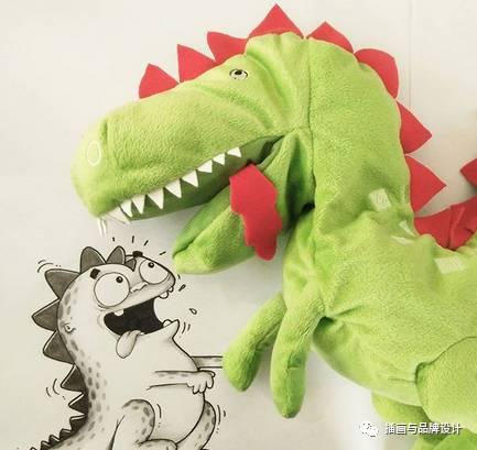 小恐龙怎么画，恐龙怎么画简单又好看（创意手绘丨他画出一只很有戏的小恐龙）